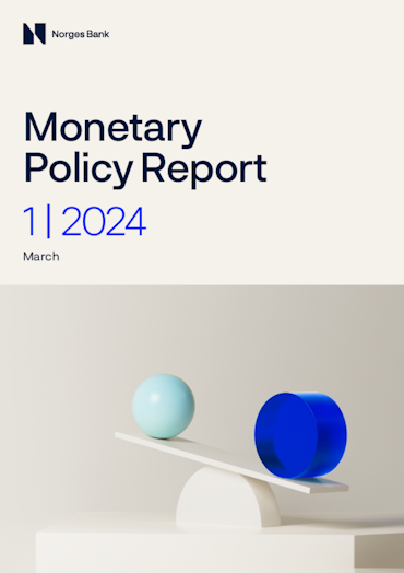 Coverimage of the publication Monetary Policy Report 1/2024