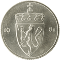 50-øremynt, kobbernikkel 50-øremynt, kobbernikkel