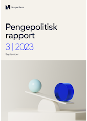 Forsidebilde av publikasjonen Pengepolitisk rapport 3/2023