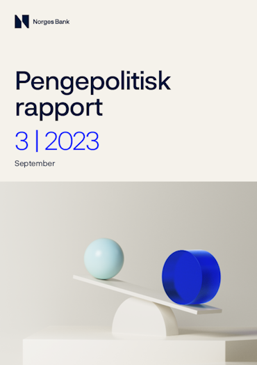 Forsidebilde av publikasjonen Pengepolitisk rapport 3/2023