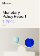 Coverimage of the publication Monetary Policy Report 1/2024