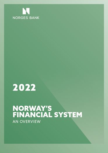Coverimage of the publication Norway's financial system 2022