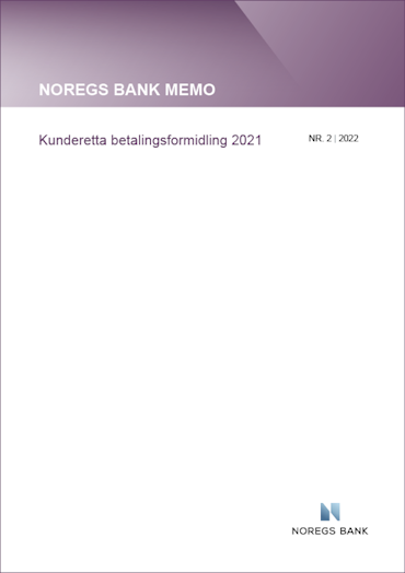 Forsidebilde av publikasjonen Kunderetta betalingsformidling 2021