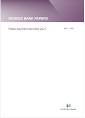 Coverimage of the publication Retail payment services 2021