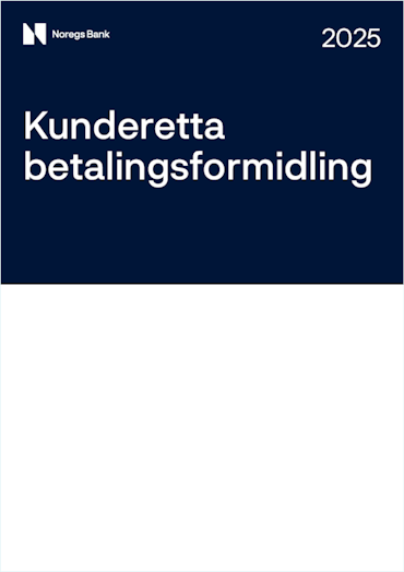 Forsidebilde av publikasjonen Kunderetta betalingsformidling 2025