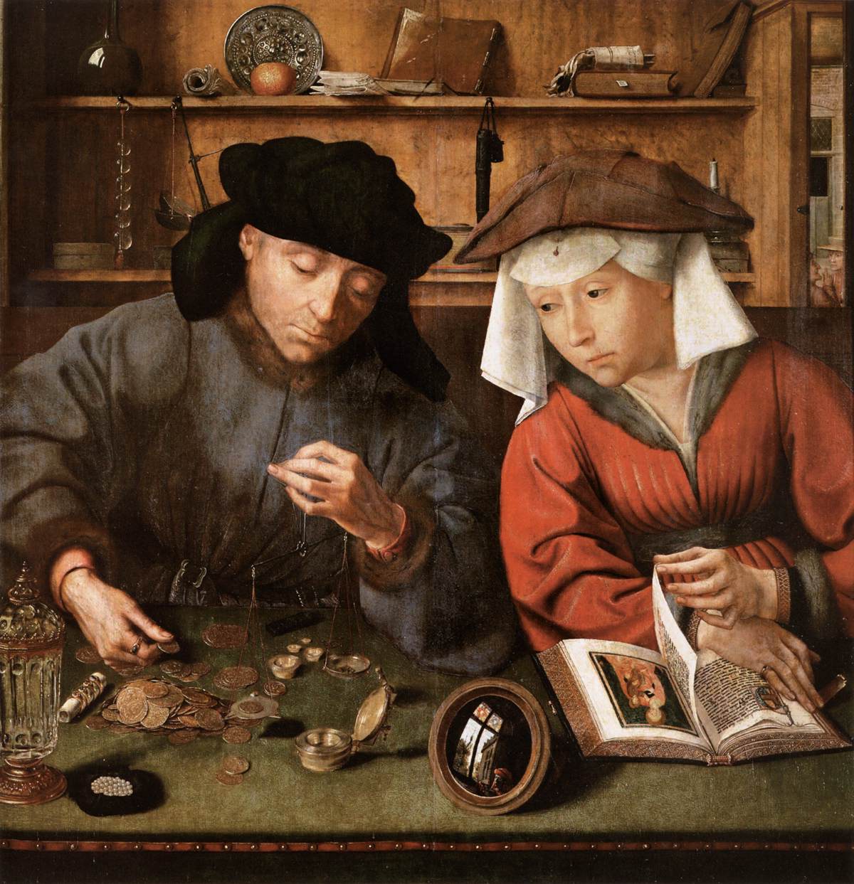 The moneylender and his wife