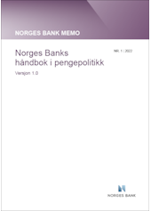 Forsidebilde av publikasjonen Norges Banks håndbok i pengepolitikk