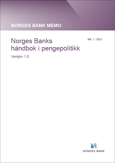Forsidebilde av publikasjonen Norges Banks håndbok i pengepolitikk