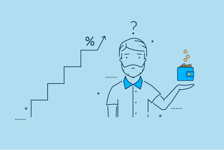 Illustrasjon av personlig økonomi