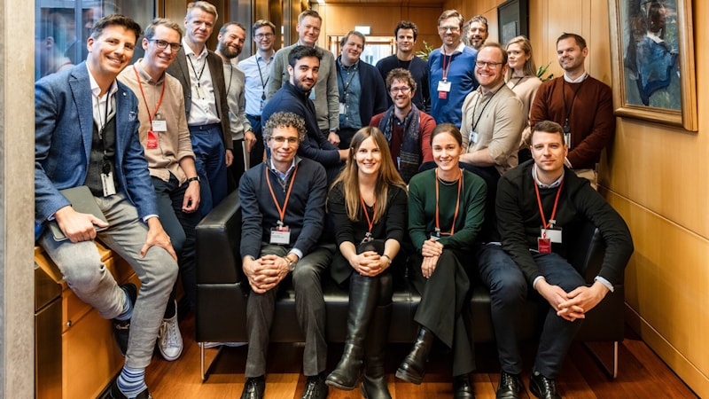 The 19 participants in workshop in Norges Bank.