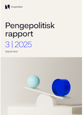 Forsidebilde av publikasjonen Pengepolitisk rapport 3/2025