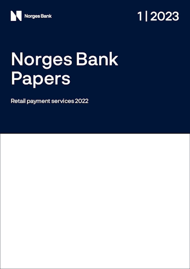 Coverimage of the publication Retail payment services 2022