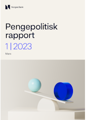 Forsidebilde av publikasjonen Pengepolitisk rapport 1/2023