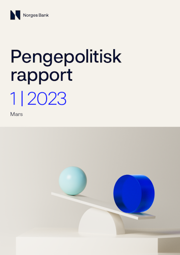 Forsidebilde av publikasjonen Pengepolitisk rapport 1/2023