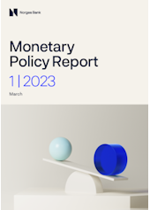 Coverimage of the publication Monetary policy report 1/2023