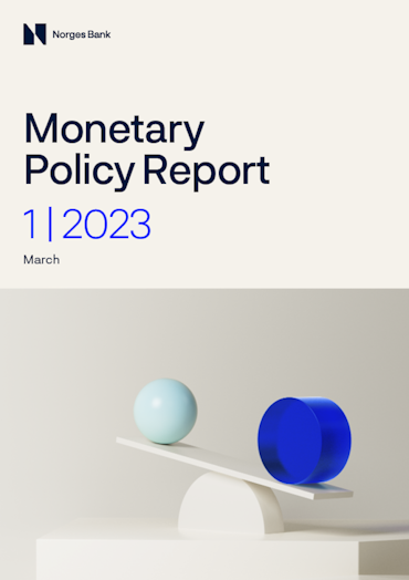 Coverimage of the publication Monetary policy report 1/2023