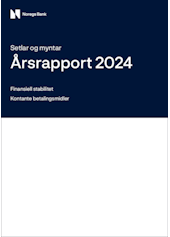 Forsidebilde av publikasjonen Årsrapport setlar og myntar 2024