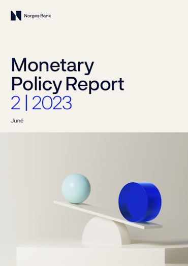 Coverimage of the publication Monetary policy report 2/2023