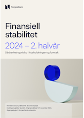Forsidebilde av publikasjonen Finansiell stabilitet 
2. halvår 2024