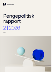 Forsidebilde av publikasjonen Pengepolitisk rapport 2/2026