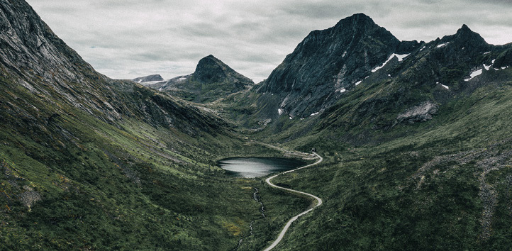 Illustrasjonsbilde norske fjell