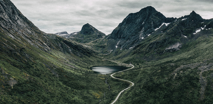 Illustrasjonsbilde norske fjell