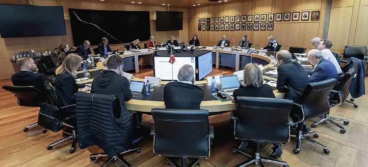 Nordisk sentralbanksjefmøte november 2022.