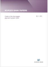 Coverimage of the publication Costs in the Norwegian payment system 2020