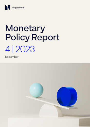 Coverimage of the publication Monetary Policy Report 4/2023