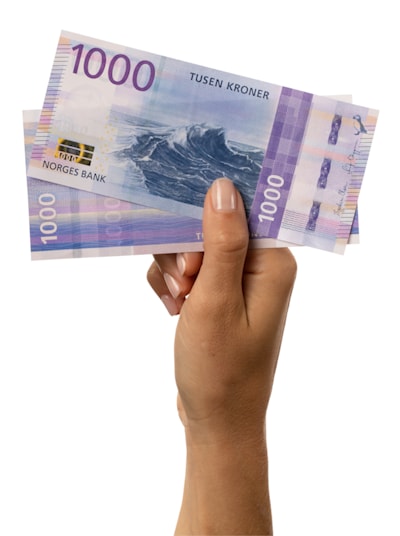 1000-kronesedler