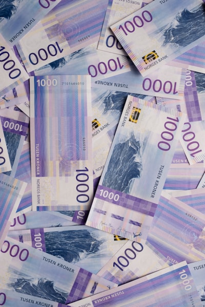 1000-kronesedler
