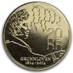 Constitution - 20-krone commerorative coin