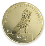 Commemorative coin reverse