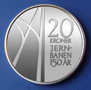 20-krone commemorative coin reverse