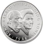 Commemorative silver coin obverse