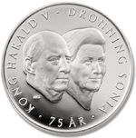 Commemorative silver coin