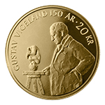 Commemorative coin Vigeland reverse