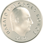 henrik Wergeland - momorial coin