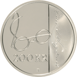 henrik Wergeland - memorial coin