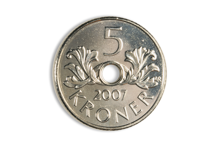 norwegian kroner coins