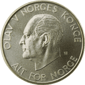 5-krone obverse
