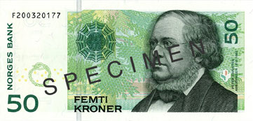 50-krone note