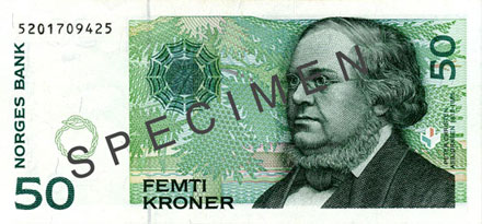 50-krone note – non-upgraded