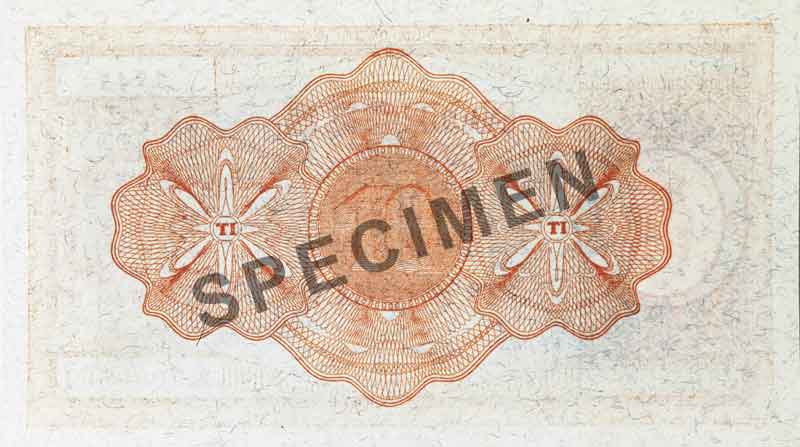 10-krone note, reverse 10-krone note, reverse