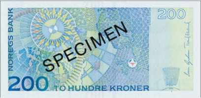 200 kroner bakside