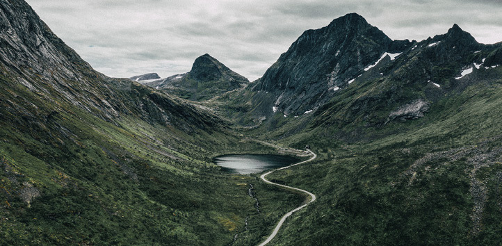 Illustrasjonsbilde norske fjell